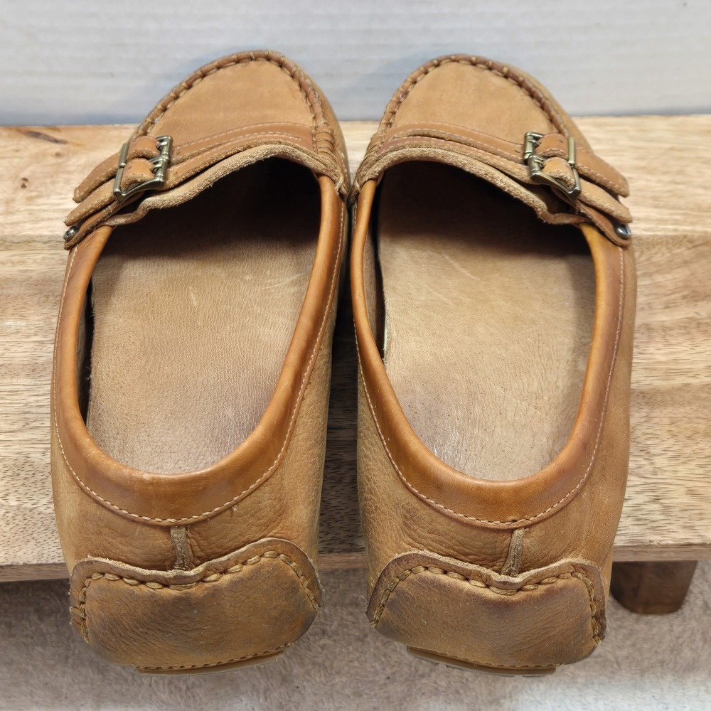 Nurture Brown Leather Slip on Flats Flats Size 6M Super Comfortable - Picture 16 of 16